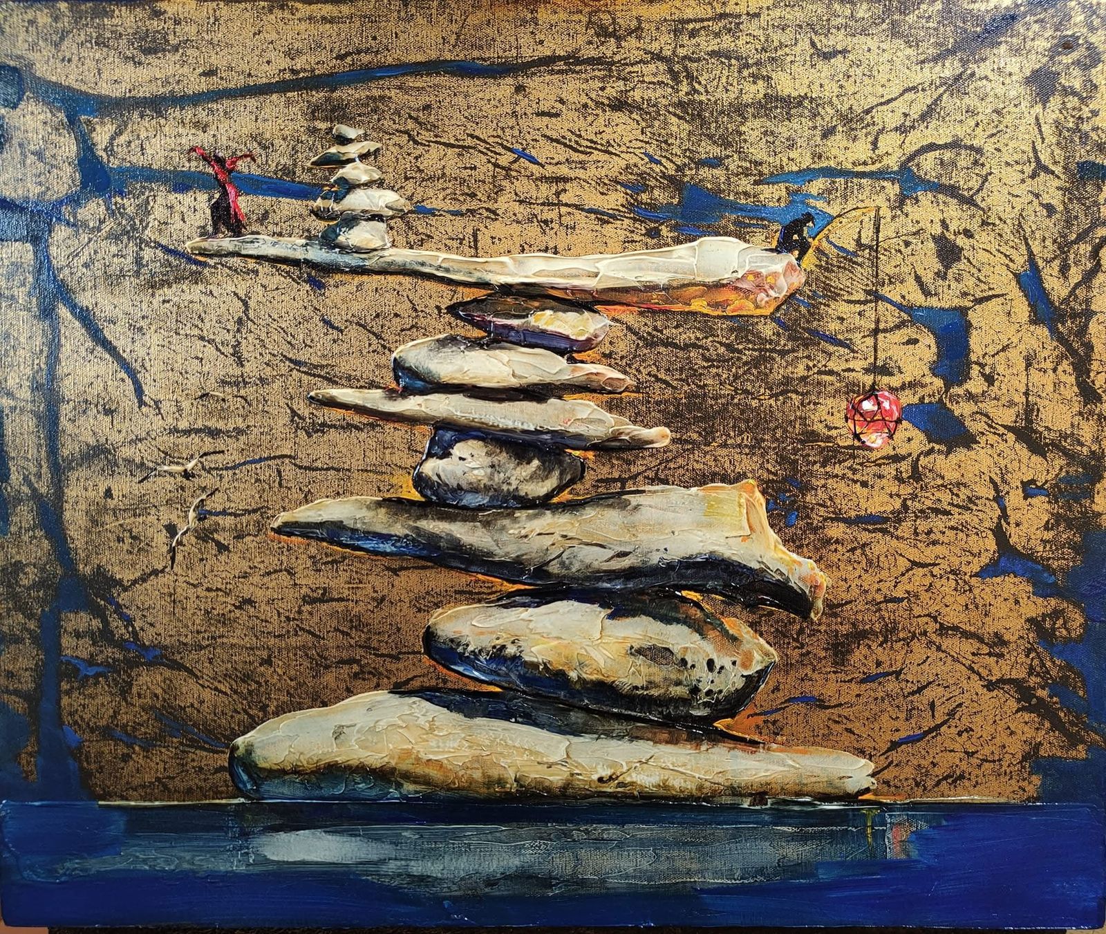 Balance, painting by Armen Ghazaryan